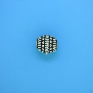 15334 - Bali Silver Bead 11x11mm 15334 - Bali Silver Bead 11x11mm