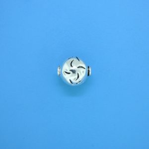 15355 - Bali Silver Bead 10x11mm 15355 - Bali Silver Bead 10x11mm