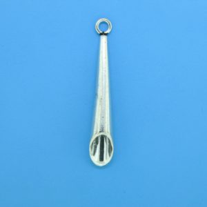 15366 - Bali Silver Charm 7x46mm 15366 - Bali Silver Charm 7x46mm