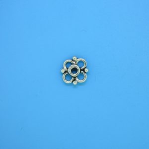 15370 - Bali Silver Connector 9mm 15370 - Bali Silver Connector 9mm