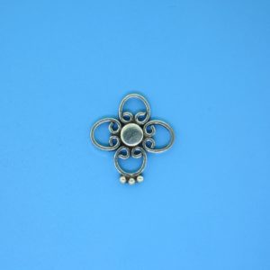 15373 - Bali Silver Connector 15mm 15373 - Bali Silver Connector 15mm