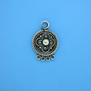 15377 - Bali Silver Connector 14x22mm 15377 - Bali Silver Connector 14x22mm