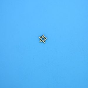 15380 - Bali Silver Star Daisy Spacer 1x5mm 15380 - Bali Silver Star Daisy Spacer 1x5mm