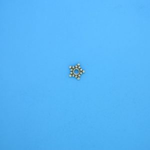 15381 - Bali Silver Star Daisy Spacer 1x5mm 15381 - Bali Silver Star Daisy Spacer 1x5mm