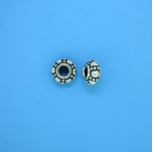 15385 - Bali Silver Spacer 4.5x8mm 15385 - Bali Silver Spacer 4.5x8mm