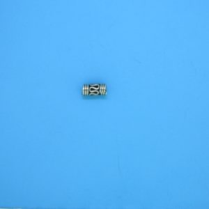 15387 - Bali Silver Tube Bead 3x7mm 15387 - Bali Silver Tube Bead 3x7mm