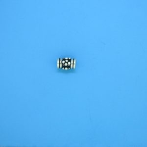 15388 - Bali Silver Tube Bead 4x6mm 15388 - Bali Silver Tube Bead 4x6mm