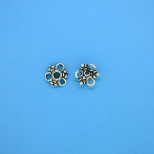 15392 - Bali Silver Bead Cap 4x8mm 15392 - Bali Silver Bead Cap 4x8mm