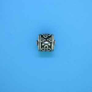 15408 - Bali Silver Bead 8x9mm 15408 - Bali Silver Bead 8x9mm
