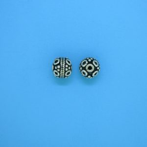 15412 - Bali Silver Bead 6.5x7mm 15412 - Bali Silver Bead 6.5x7mm