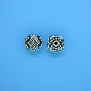 15415 - Bali Silver Bead 9x9.5mm 15415 - Bali Silver Bead 9x9.5mm