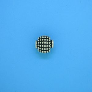 15418 - Bali Silver Bead 9x9.5mm 15418 - Bali Silver Bead 9x9.5mm
