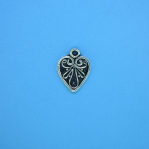 15434 - Bali Silver Charm 11.5x14mm 15434 - Bali Silver Charm 11.5x14mm