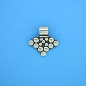 15439 - Bali Silver Charm 17x18mm