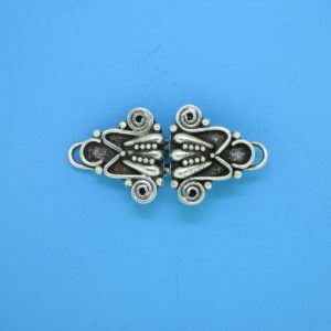 15448 - Bali Silver Clasp 14x35mm 15448 - Bali Silver Clasp 14x35mm