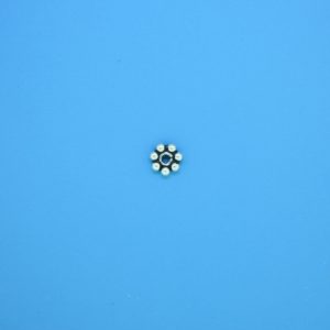 15497 - Bali Silver Round Daisy Spacer 1.5x5mm 15497 - Bali Silver Round Daisy Spacer 1.5x5mm