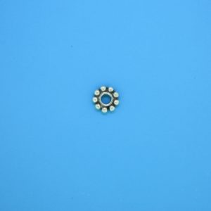15501 - Bali Silver Round Daisy Spacer 1.5x6mm 15501 - Bali Silver Round Daisy Spacer 1.5x6mm