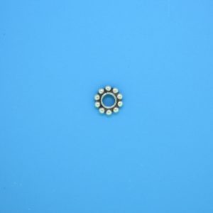 15502 - Bali Silver Round Daisy Spacer 1.5x7mm 15502 - Bali Silver Round Daisy Spacer 1.5x7mm