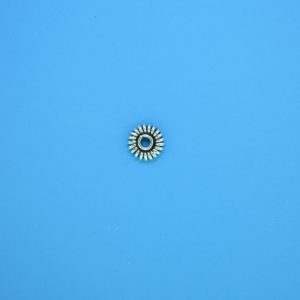 15509 - Bali Silver Daisy Spacer 2x6mm 15509 - Bali Silver Daisy Spacer 2x6mm
