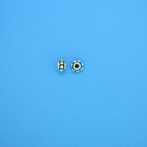 15516 - Bali Silver Spacer Bead 2.5x4mm 15516 - Bali Silver Spacer Bead 2.5x4mm