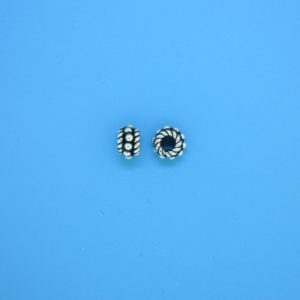 15522 - Bali Silver Spacer Bead 3.5x5.5mm 15522 - Bali Silver Spacer Bead 3.5x5.5mm