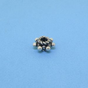 15523 - Bali Silver Spacer Bead 3.5x7mm 15523 - Bali Silver Spacer Bead 3.5x7mm