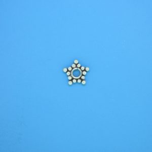 15530 - Bali Silver Daisy Spacer 1.5x8mm
