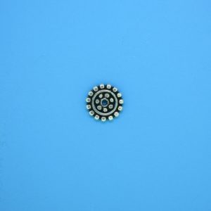 15534 - Bali Silver Daisy Spacer 1.25x9mm 15534 - Bali Silver Daisy Spacer 1.25x9mm