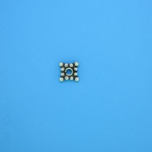 15542 - Bali Silver Daisy Spacer 1.5x6.5mm 15542 - Bali Silver Daisy Spacer 1.5x6.5mm