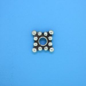 15546 - Bali Silver Daisy Spacer 3x13mm