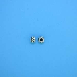 15547 - Bali Silver Spacer Bead 3x4mm 15547 - Bali Silver Spacer Bead 3x4mm