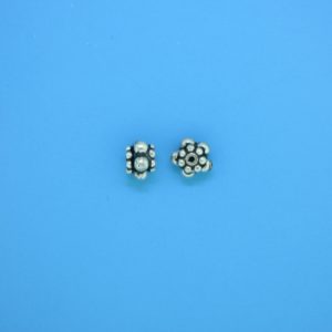15548 - Bali Silver Spacer Bead 4x6mm 15548 - Bali Silver Spacer Bead 4x6mm