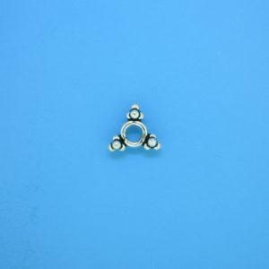 15555 - Bali Silver Bead 4x8.5mm