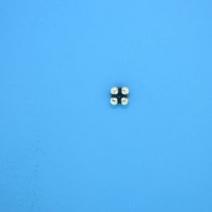 15558 - Bali Silver Bead 4.5x4.5mm 15558 - Bali Silver Bead 4.5x4.5mm