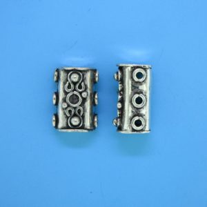 15583 - Bali Silver 3 Hole Spacer Bar 16mm 15583 - Bali Silver 3 Hole Spacer Bar 16mm