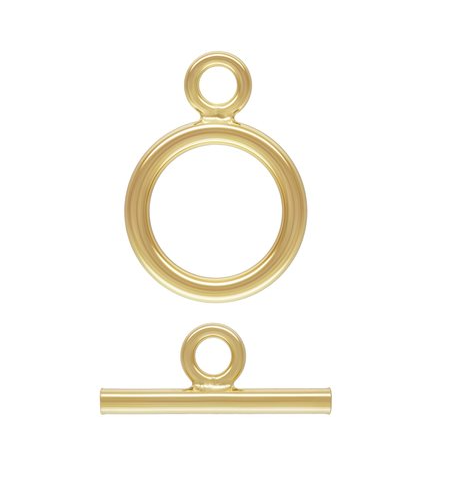 1760 - 9mm Gold Filled Toggle Clasp 1760 - 9mm Gold Filled Toggle Clasp