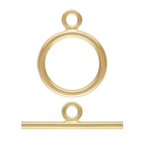 1761 - 11mm Gold Filled Toggle Clasp 1761 - 11mm Gold Filled Toggle Clasp