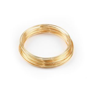 541 - (22-G) Half Hard Gold Filled Round Wire 541 - (22-G) Half Hard Gold Filled Round Wire