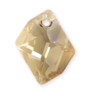 6680 - 14mm Swarovski Cosmic Pendant - Golden Shadow 6680 - 14mm Swarovski Cosmic Pendant - Golden Shadow