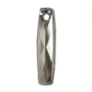 6460 - 20mm Swarovski Column Pendant - Crystal Satin