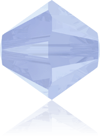 5301/5328 - 8mm Swarovski Bicone Crystal Bead - Air Blue Opal 5301/5328 - 8mm Swarovski Bicone Crystal Bead - Air Blue Opal