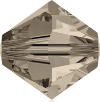 5301/5328 - 8mm Swarovski Bicone Crystal Bead - Greige 5301/5328 - 8mm Swarovski Bicone Crystal Bead - Greige