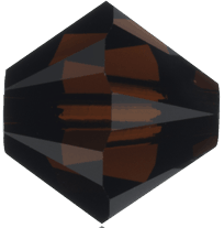 5301/5328 - 8mm Swarovski Bicone Crystal Bead - Mocca 5301/5328 - 8mm Swarovski Bicone Crystal Bead - Mocca