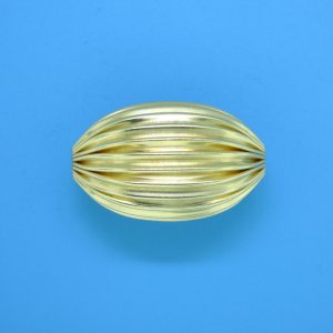 827 - 14x26mm Gold Filled Design Oval Bead 827 - 14x26mm Gold Filled Design Oval Bead