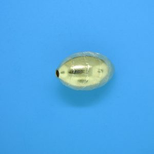 831 - 11x17mm Gold Filled Design Oval Bead 831 - 11x17mm Gold Filled Design Oval Bead