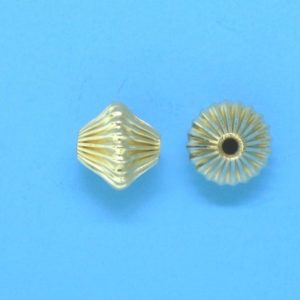 154 - 6x6.5mm Gold Filled Fancy Bead 154 - 6x6.5mm Gold Filled Fancy Bead