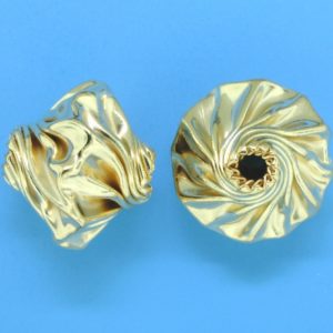 209 - 13.5x15mm Gold Filled Fancy Bead 209 - 13.5x15mm Gold Filled Fancy Bead