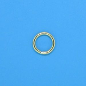 351 - 6mm Gold Filled Closed Jump Ring 351 - 6mm Gold Filled Closed Jump Ring