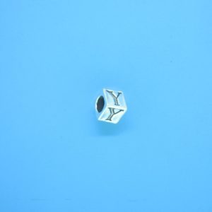 1308 - 4.5mm Sterling Silver Alphabet - Y 1308 - 4.5mm Sterling Silver Alphabet - Y