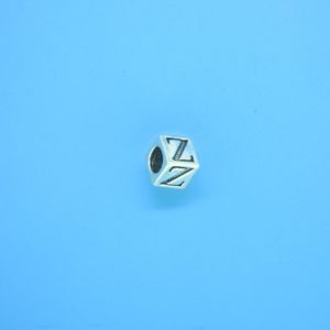 1308 - 4.5mm Sterling Silver Alphabet - Z 1308 - 4.5mm Sterling Silver Alphabet - Z